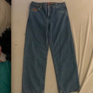 Wrangler Blue Relaxed Fit Jeans for Men